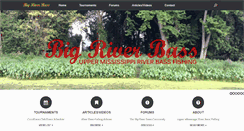 Desktop Screenshot of bigriverbass.com